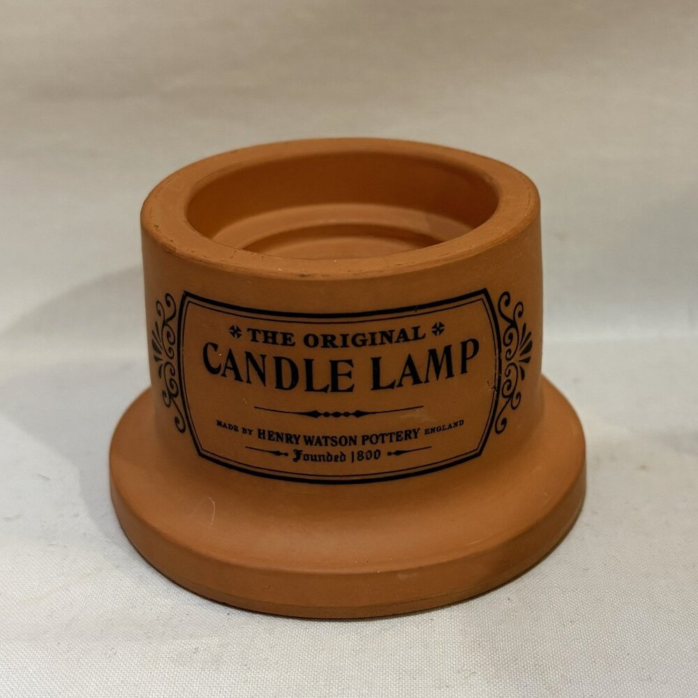 Henry Watson The Original Suffolk Pottery Candle Lamp Candle Holder